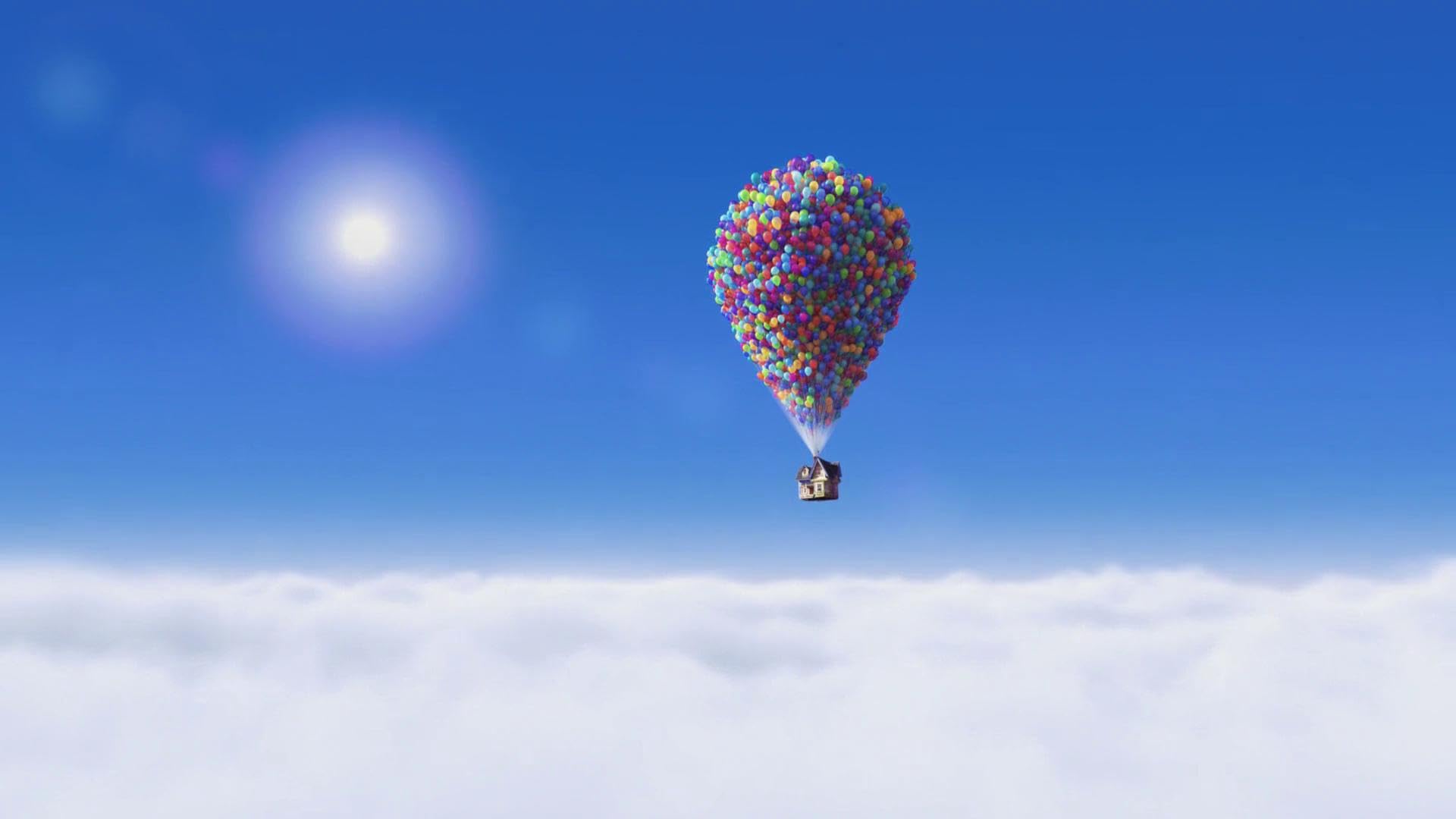 Rumah Terbang di Film Up