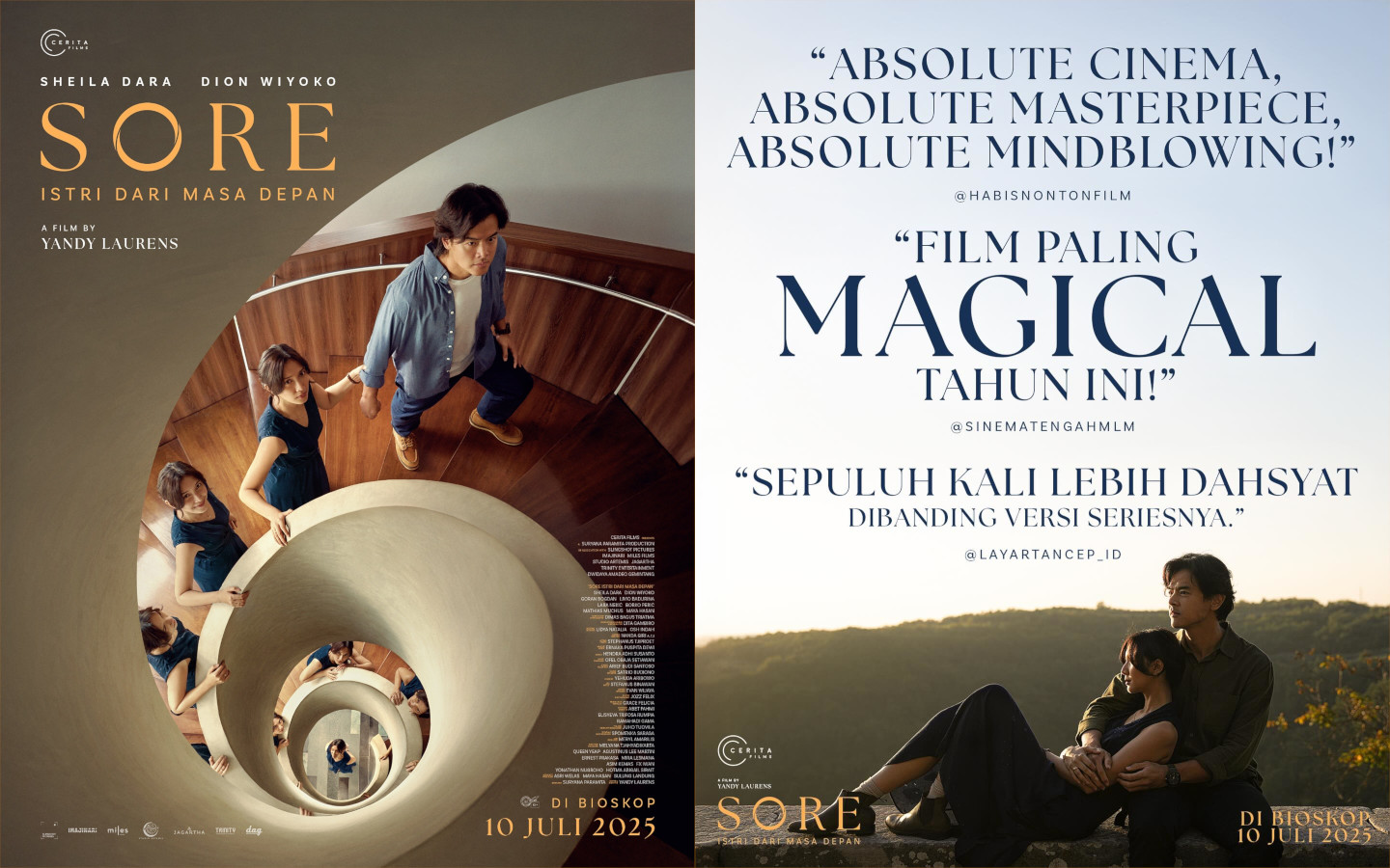 Poster Film Sore dan Komentar