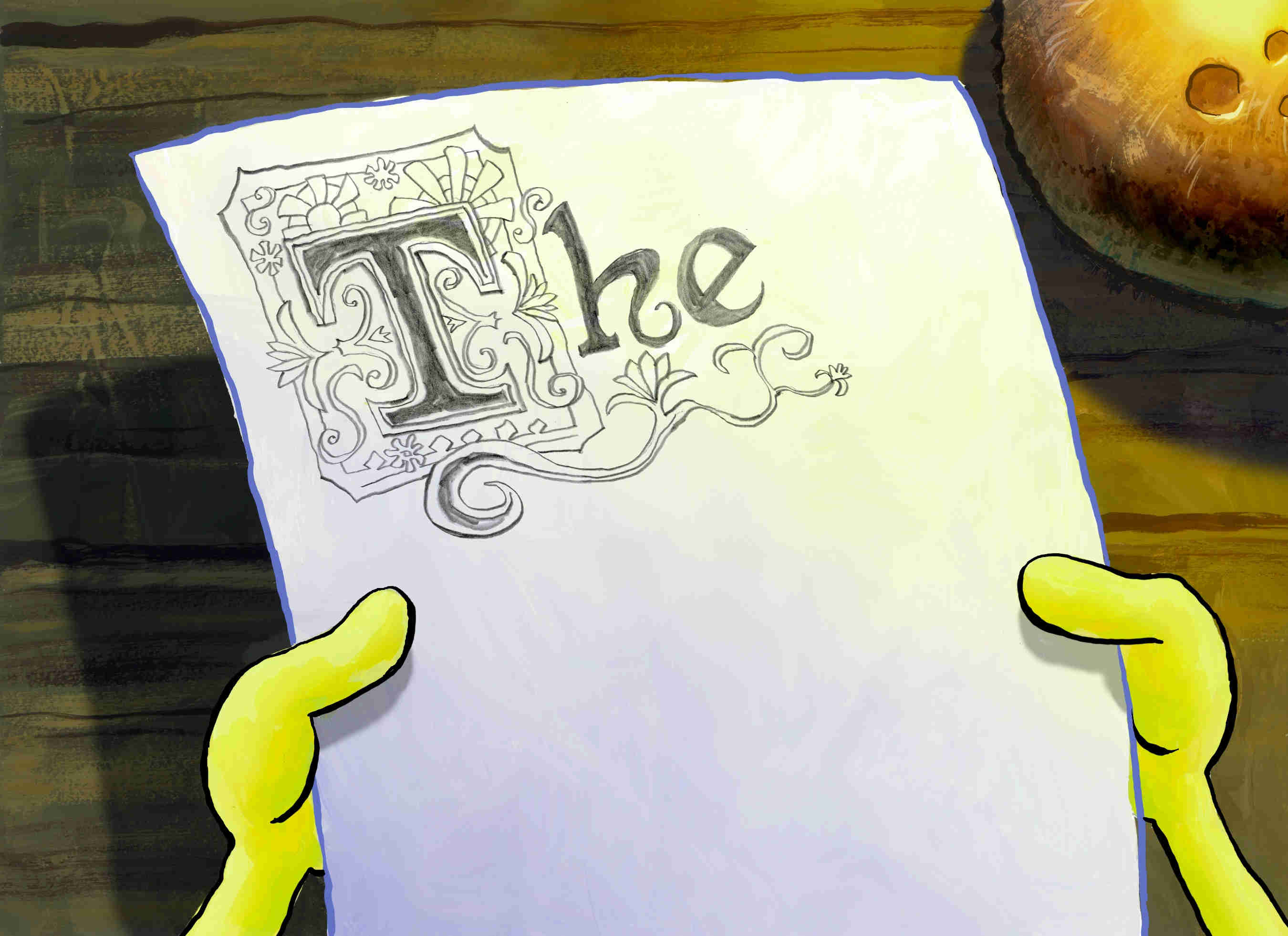 the spongebob, ketakutan menulis